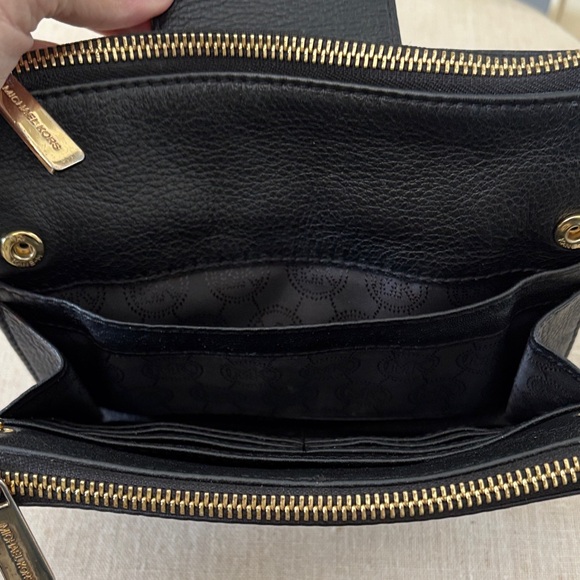 Michael Kors Black and Gold Crossbody Bag - Picture 4 of 12